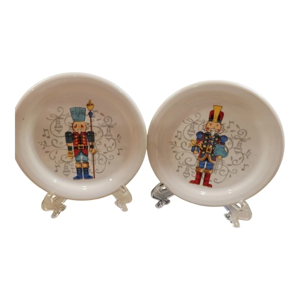 Fiesta Nutcracker The Giver & The Guardian 4 3/8 Inch Coaster And Mug Cover Set
